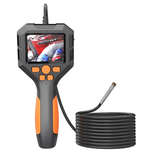 Caméra endoscopique industrielle portable P10 2,8'' LCD 1080P, boroscope d'inspection 8 mm avec lumière LED, sonde de 5 m pour l'entretien des canalisations - Product Image 1