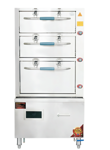 เครื่องนึ่งอาหารแบบไฟฟ้าอเนกประสงค์สำหรับปลาอาหารทะเลเครื่องนึ่งโมโม่ขนาดใหญ่สำหรับโรงแรม - Product Image 5