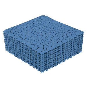 แผ่นปูพื้นพีวีซีกันลื่นแบบประกบกันลื่นสำหรับห้องครัวห้องน้ำระเบียงสระว่ายน้ำพื้นโรงยิม - Product Image 2