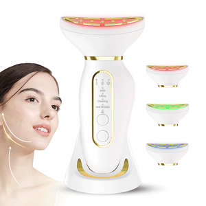 Máy massage mặt và cổ đa chức năng, làm đẹp da mặt, xóa nhăn, săn chắc, nâng cơ mặt - Product Image 1