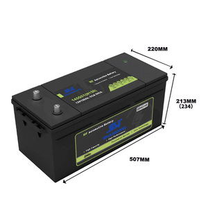 Batterie de camion N150 12V 150Ah haute performance pour démarrage de camions et bateaux, stockage solaire - Product Image 2