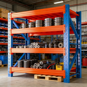 Light Duty Modular Steel <b>Rack</b> Warehouse & Mezzanine Shelving System with Corrosion Protection and Flexible Combination Storage - Product Image 4