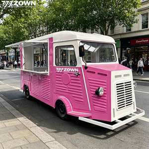 ZOWN Electric Food Truck Mobile Catering Cart Custom CE Certified Traction 2-Year Warranty for Outdoor Fair Carnival Street - Product Image 1