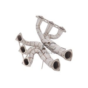 Collecteur d'échappement isolé sur mesure pour Porsche 718 GT4 RS 4.0L <span class=keywords><strong>2022</strong></span>+ pour améliorer le flux et optimiser le son - Product Image 6