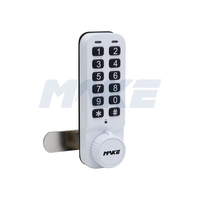 Cerradura Electrónica Inteligente para Cajón MK731 IP65, Cerradura de Seguridad con Contraseña, Puerta de Acero Inoxidable de 10 mm de Espesor
