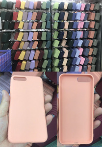 Coque en silicone TPU souple multicolore effet mat pour iPhone 18 17 Pro Max, compatible également avec iPhone <span class=keywords><strong>14</strong></span> 15 16 Pro Pro Max - Product Image 2