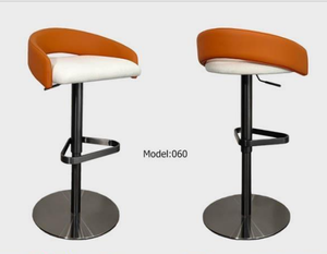 Meilleur fauteuil de bar moderne en cuir, tissu velours vert foncé, chaise haute design pour café, hôtel, salle à manger - Product Image 3