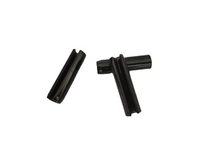 Attaches élastiques légères Goupilles à ressort fendues en acier inoxydable au carbone noircies pour une installation facile - Product Image 2