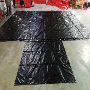Lonas de acero planas para remolque, lonas de remolque planas de 24x18 pies, resistentes, 18OZ, oferta, proveedor de China - Product Image 3