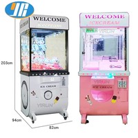 Machine d'arcade à griffes YIRUN avec peluche Oncle Vache, équipement commercial à monnayeur pour la distribution de cadeaux pour centre de jeux