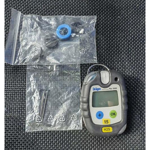 เครื่องตรวจจับก๊าซ Drger Pac 3500 H2S 0-15 ppm เซ็นเซอร์ความปลอดภัยแบบพกพาสำหรับใช้งานในอุตสาหกรรม - Product Image 1