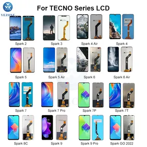 LCD màn hình cảm ứng cho TECNO Spark 7 8C 6 đi hiển thị điện thoại di động LCD cho Infinix X650 x657 Hot 7 Pro 8 9 10 chơi 12 LCD hiển thị