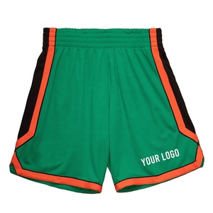 Shorts de basket-ball pour hommes légers, respirants, à séchage rapide, avec logo personnalisé imprimé, taille élastique et poches latérales - Product Image 6