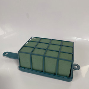 Fixateur de fleurs en mousse, filet en mousse pour fleurs, filet <span class=keywords><strong>rectangulaire</strong></span> pour arrangement floral, forme de grille, panier à fleurs mural, grille fixe - Product Image 6