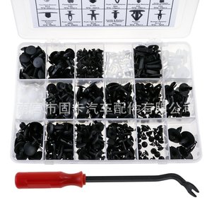 415pcs Automotive Plastic Fastener Kit Nylon <b>Clips</b> For Door Panel Trim <b>Bumper</b> Repair Replacement 18.5x27.5x4.3cm - Product Image 2
