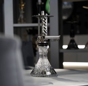 Vente en gros d'usine de narguilé <span class=keywords><strong>Shi</strong></span>_carver boîte cadeau de shisha style Gatling en acier inoxydable ensemble de narguilé version originale - Product Image 1