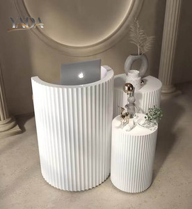 <span class=keywords><strong>Prix</strong></span> d'usine, best-seller, design de luxe, comptoir de réception moderne, table de caisse, club de loisirs, réception, salon de beauté, table de réception - Product Image 1