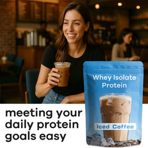 <span class=keywords><strong>Poudre</strong></span> de protéines de lactosérum de café glacé à succès, <span class=keywords><strong>poudre</strong></span> de remplacement de repas riche en protéines <span class=keywords><strong>pour</strong></span> les entraînements et la perte de poids - Product Image 4