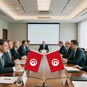 <span class=keywords><strong>Bandera</strong></span> de <span class=keywords><strong>Austria</strong></span> para Agitar con la Mano, Precio de Fábrica al por Mayor 2026, con Asta, 100% Poliéster - Product Image 4