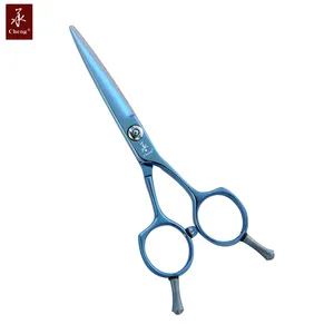 XD-50BL Professional Hair Scissors Sharp Right-handed Hair Cutting Barber Shears Blue Cobalt Hair Stylist coating CNC YONGHE