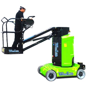 Tiang pengangkat vertikal teleskopik swadorong kelas atas dengan Jib - Product Image 2