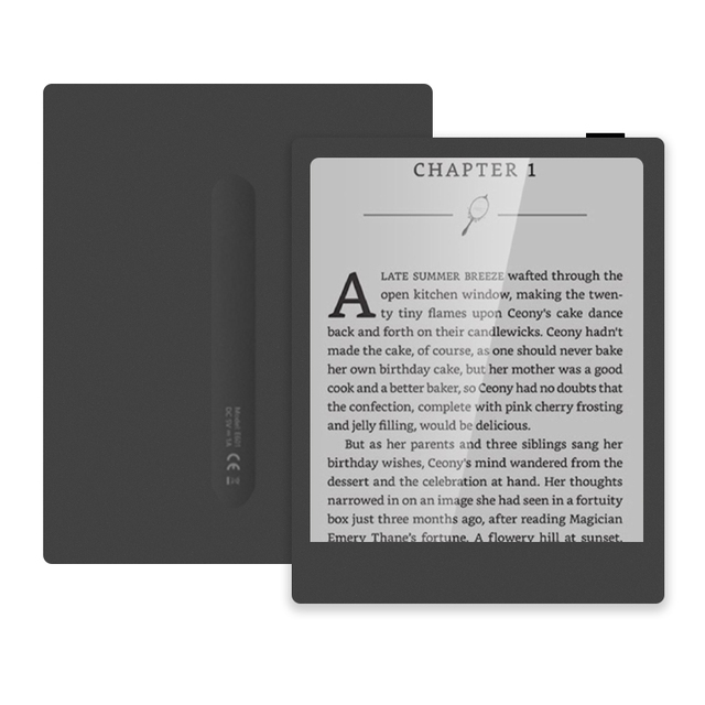 Custom 6 Inch E Ink Black White Color E Book Reader Android Touch Screen E Paper Like Eye Friendly Reader for Outdoor Reading