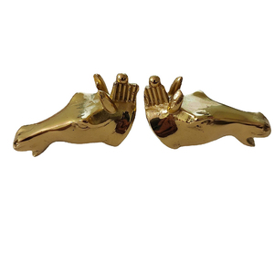 Brass Horse Head <strong>Shaped</strong> Cabinet Pull <strong>Knob</strong> <strong>Drawer</strong> Hardware Wardrobe Cupboard Equestrian Style Home Furniture - Product Image 4