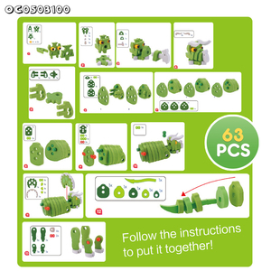 Creative Learning Game Kids Brain Development Toys Latest 3d Triceratops Diy Assemble <strong>Dinosaur</strong> Model <strong>Eva</strong> Jigsaw <strong>Puzzle</strong> - Product Image 5