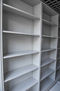 Tủ lưu trữ di động mở rộng khung dày đặc lưu trữ Kệ thép dày đặc hòm Kệ di động văn phòng thông minh tập tin giá - Product Image 4