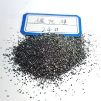 Abrasif en carbure de silicone pour le traitement thermique de la poudre SIC 99% de haute pureté en acier