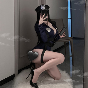 yims Lingerie Erotica, Set Sexy da Nightclub, Uniforme Femminile di Alta Qualità per Giochi di Ruolo, Seducente 9258 - Product Image 4