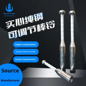 MQ <strong>BL</strong> Source Manufacturer 8kg/10kg Unisex Iranian <strong>Bar</strong> Pure Steel Adjustable Solid Barbell for Bodybuilding Gym Fitness - Product Image 4