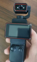 Caméra de vlogging portable 1080P 180° °   Caméra de poche portable à objectif rotatif, écran HD de 1,97 pouce, caméra d'action intelligente pour YouTube