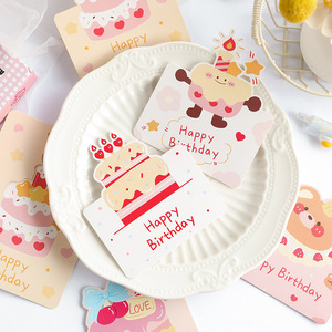 Biglietti d'<span class=keywords><strong>Auguri</strong></span> 3D Pop-Up a Forma <span class=keywords><strong>di</strong></span> Torta <span class=keywords><strong>di</strong></span> <span class=keywords><strong>Compleanno</strong></span>, Cartoline Kawaii per Bambini e Amici - Product Image 6