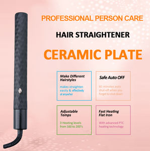 Ép thúc đẩy sợi tóc tỏa sáng tự nhiên phẳng sắt tóc trường hợp gốm tóc ép tóc - Product Image 2