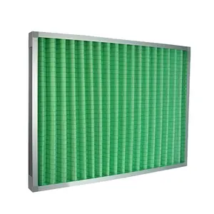Washable reusable Synthetic Pleated HVAC Panel Air Filters Cardboard frame grid mesh Merv 8 Merv13