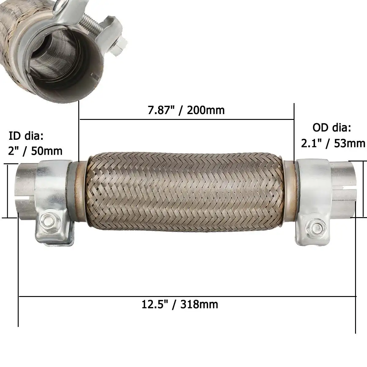 50x318 mm