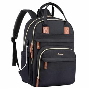 Sac à dos professionnel imperméable en polyester pour femme, 15,6-17 pouces, avec port USB, idéal pour l'école et les voyages - Vente en gros 2026 - Product Image 1