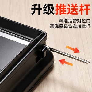 Manual <b>Cigarette</b> <b>Rolling</b> <b>Machine</b> 5.5mm 6.5mm 8.0mm Hand Crank Double Track Slim <b>Cigarette</b> Maker Home Use - Product Image 4