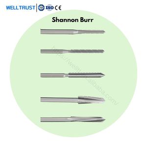 Well Trust Herramienta Quirúrgica Ortopédica Manual <span class=keywords><strong>de</strong></span> Acero Inoxidable para Cirugía <span class=keywords><strong>de</strong></span> <span class=keywords><strong>Juanetes</strong></span>, MIS (Mínimamente Invasiva), 2.0mm/2.2mm/3.1mm, Fresa Shannon - Product Image 4