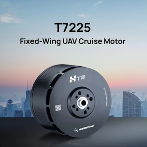 Moteur Hobbywing 10~12S pour aéronef à voilure fixe VTOL, à arbre long, KV160/KV190, poussée 7225, moteur CC sans balais, utilisé comme AT7224 T-MOTOR - Product Image 1