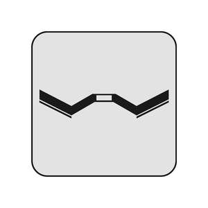 KLINGSPOR Disque à lamelles SMT 626 180x22.23mm gr40 INOX 6deg. Courbé - Product Image 3