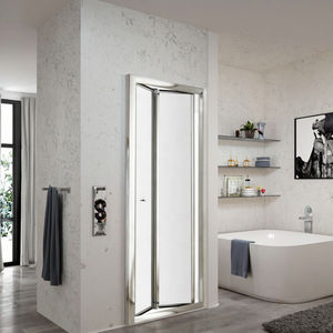 Puerta de vidrio elegante de lujo de gama alta para baños Accesorio de cuarto de ducha plegable moderno <span class=keywords><strong>Bisagra</strong></span> ABS - Product Image 2