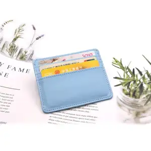 High Quality custom big capacity Retro credit card cardholders purse leather short wallet for women