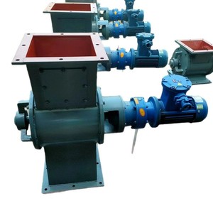 Válvula de descarga tipo estrella eléctrica de acero inoxidable, válvula de compuerta rotatoria, equipo colector de polvo - Product Image 5