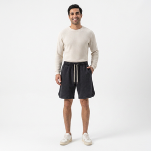 Shorts de bain et de sport pour hommes, tendance actuelle, logo personnalisé, sportifs, unis, séchage rapide, été - Product Image 1