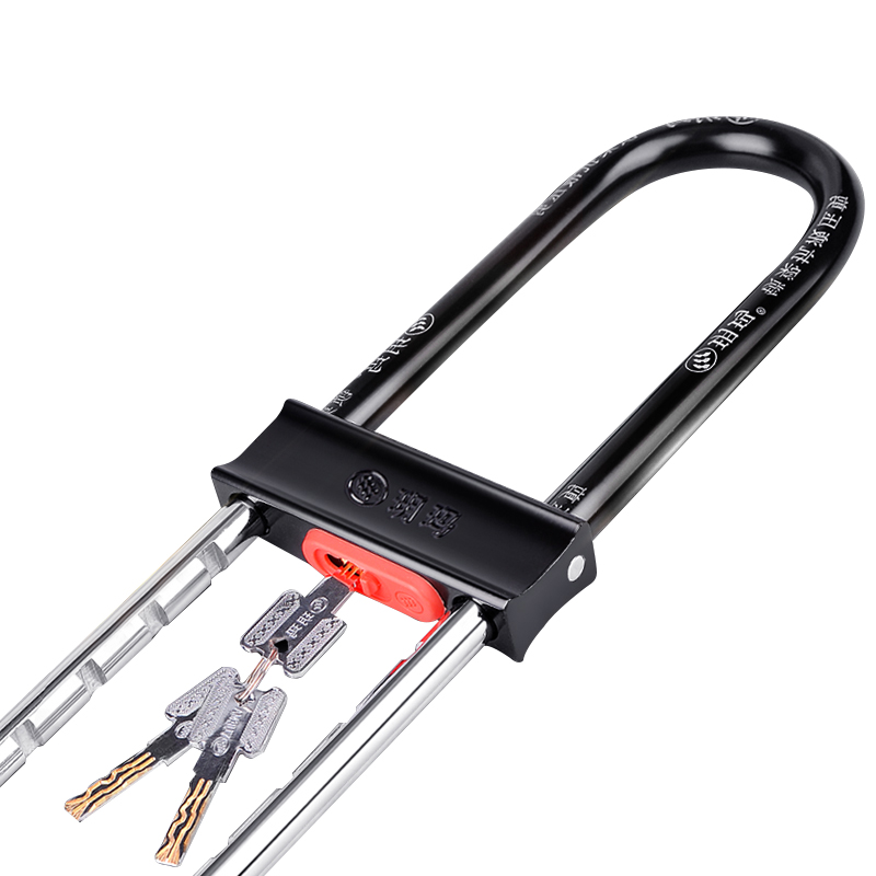Китайский поставщик, велосипедная защита, Антивор, фиксатор цилиндра, U-образный замок, велосипедный замок, механический стеклянный дверной замок