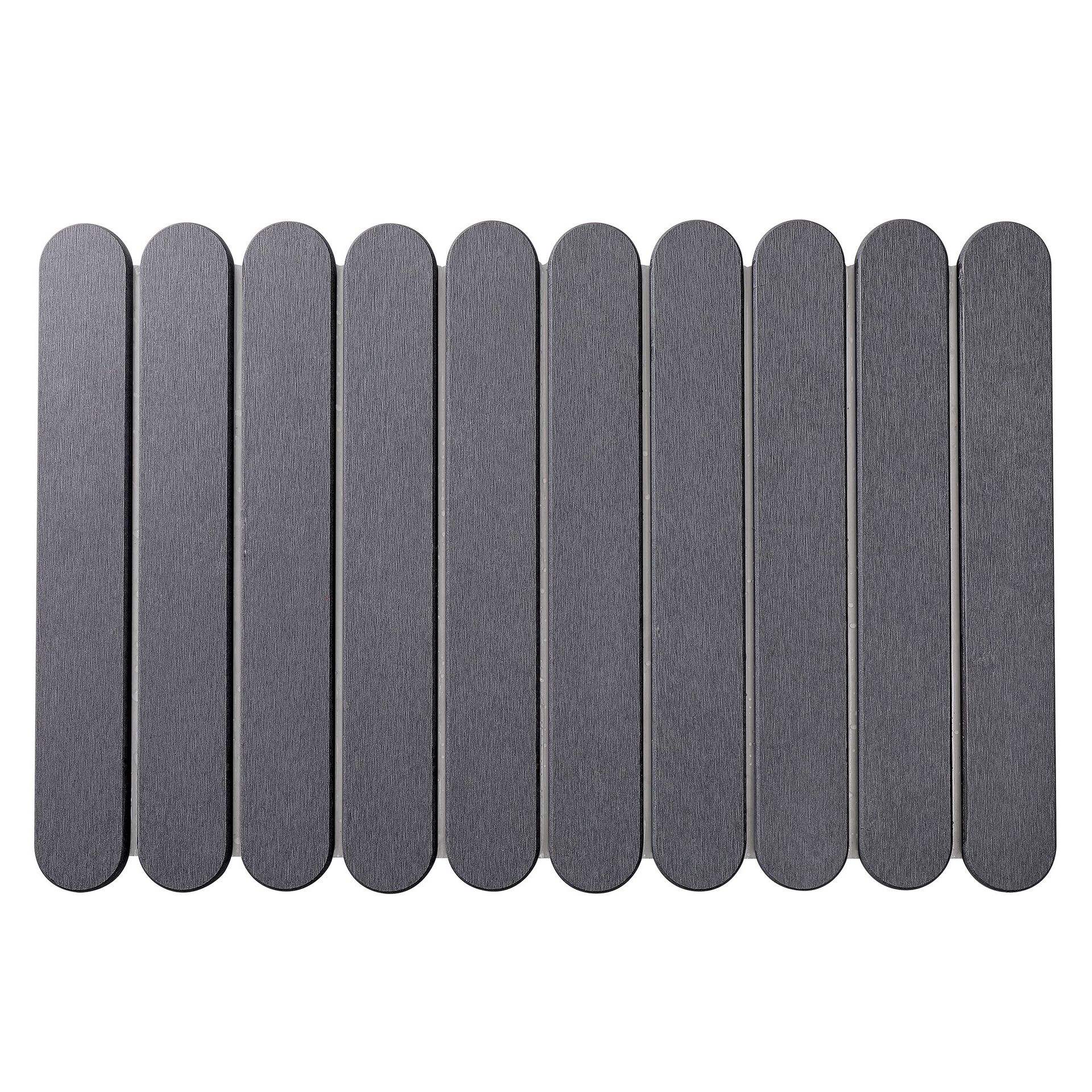 วงรีเดี่ยว-สีเทาเข้ม