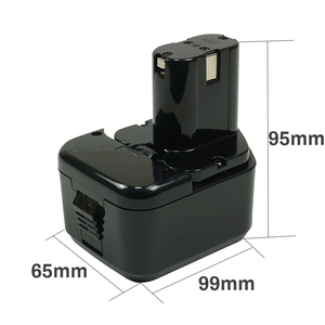 Batterie de remplacement Ni-CD 12V 1500mAh EB1212S EB1214L EB1214S EB1220BL pour outils électriques <span class=keywords><strong>Hitachi</strong></span> CD4D DH15DV C5D <span class=keywords><strong>Perceuse</strong></span> sans fil - Product Image 2