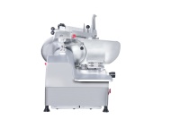 Nouvelle trancheuse à viande commerciale entièrement automatique en acier inoxydable avec lame de 300 mm (12 pouces), capacité de 30 kg/h, épaisseur de coupe de 0 à 6 mm, 220 V